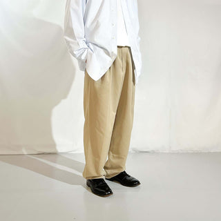 90's～ "Dominican republic" LEVI'S SLATES 3タック ワイド スラックス