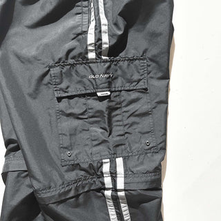 00's OLD NAVY 2WAY ドローコード ワイド シェル パンツ