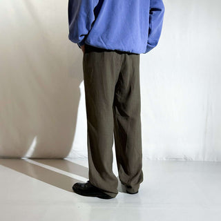 90's Levi's "SLATES" ライトブラウン 2タック スラックス