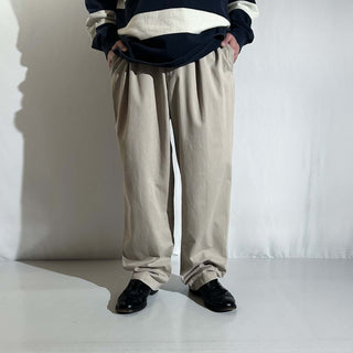 90's～ OLD Ralph Lauren "ANDREW PANT" 2タック チノ パンツ
