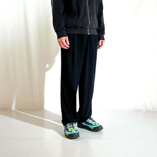 90's～00's SOKRATES OMEGA レーヨン×バージンウール 2タック スラックス