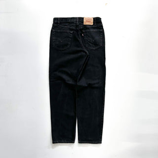 00's "made in USA" Levi's 550 ブラック デニム パンツ
