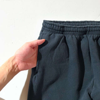 00's MEMBER'S MARK ブラック ドローコード ワイド スウェット パンツ