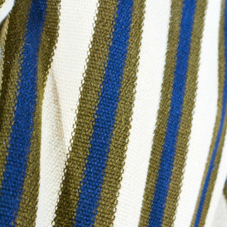 80's～ STRUCTURE Vネック ストライプニット