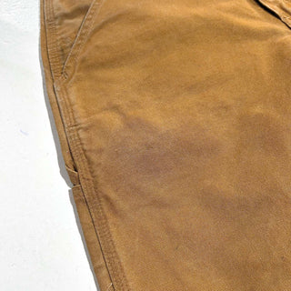 00's Carhartt フェード ダック ペインター パンツ(ブラウン)