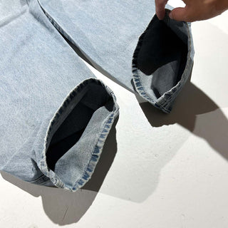 00's Wrangler アイスブルー ワイド ペインター デニム パンツ