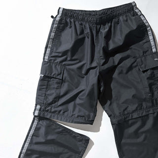 00's OLD NAVY 2WAY ドローコード ワイド シェル パンツ