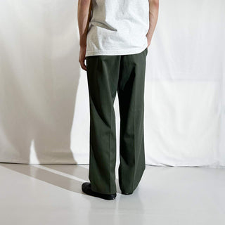 70's "made in USA" LEE "42Talon" オリーブ ワーク パンツ