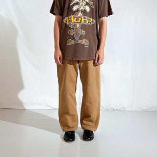 00's Carhartt フェード ダック ペインター パンツ(ブラウン)