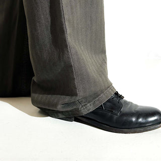 00's JOHN VARVATOS ヘリンボーン フレア パンツ