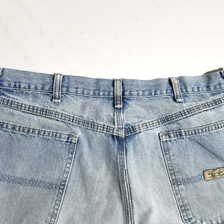 00's Wrangler アイスブルー ワイド ペインター デニム パンツ