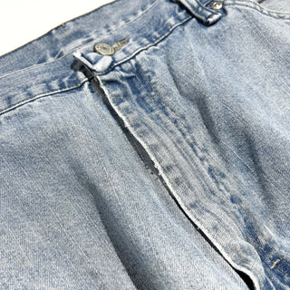 00's Wrangler アイスブルー ワイド ペインター デニム パンツ