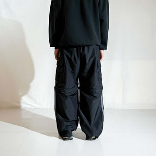 00's OLD NAVY 2WAY ドローコード ワイド シェル パンツ