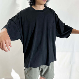 90's "made in USA" KING SIZE "4XL SIZE" オーバーサイズ 無地 ポケット Tシャツ