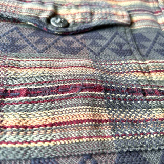 90's ORVIS ネイティブ ジャガード L/Sシャツ