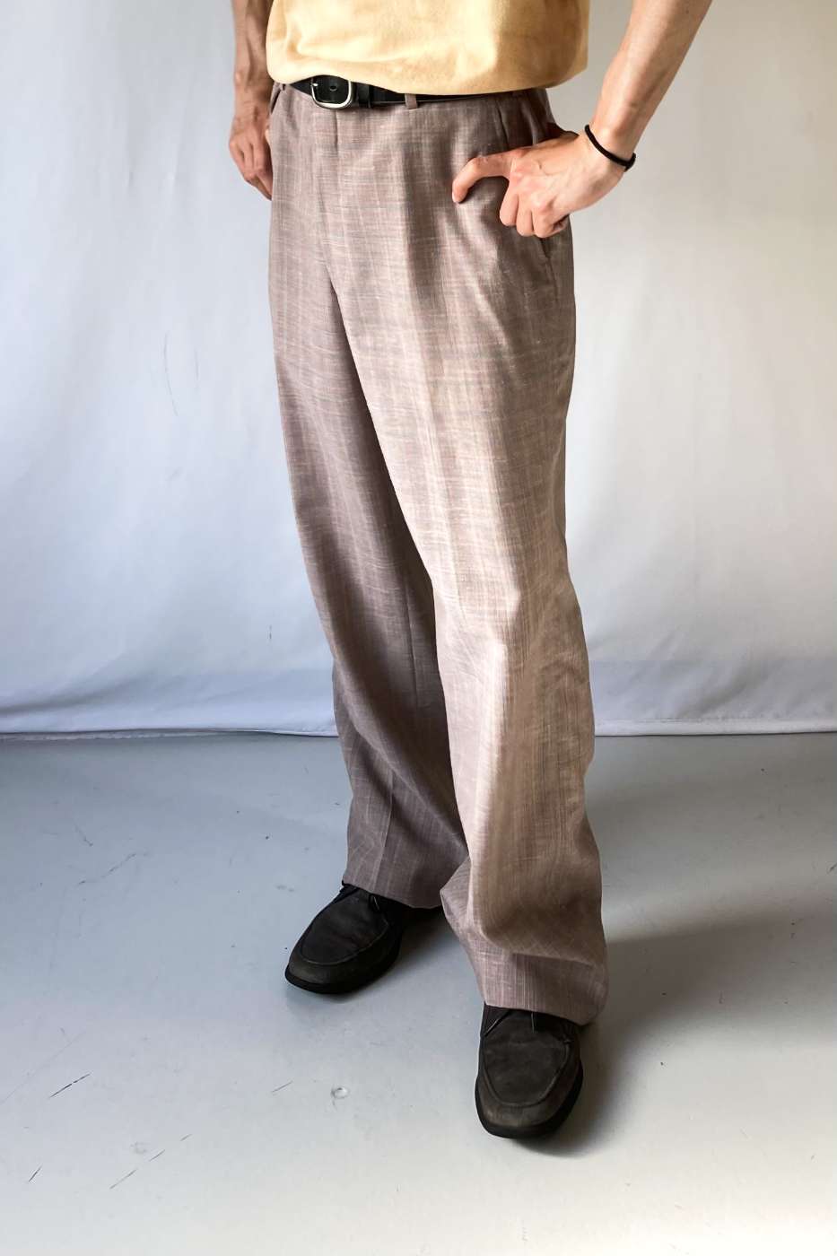 "Dead Stock" 70's "made in USA" Tailor's Bench チェック フレアスラックス