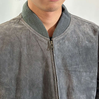 90's～00's HILL&ARCHER レザー ブルゾン ジャケット