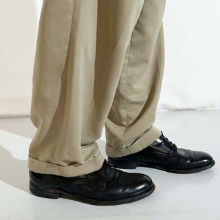 90's～ "Dominican republic" LEVI'S SLATES 3タック ワイド スラックス