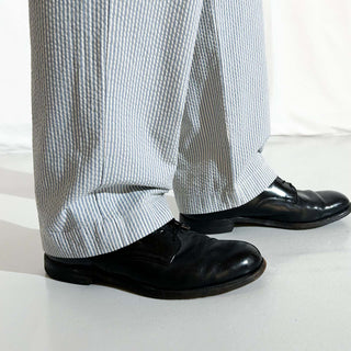 90's～ OLD RALPH LAUREN シアサッカー ストライプ スラックス