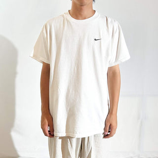 00's NIKE サイドスウッシュ ワンポイント Tシャツ