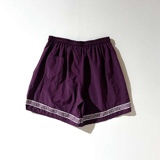 90's "made in USA" UMBRO ワインレッド ドローコード ナイロン ショーツ