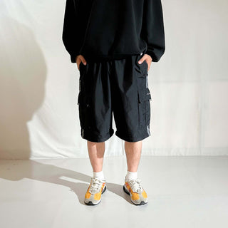 00's OLD NAVY 2WAY ドローコード ワイド シェル パンツ