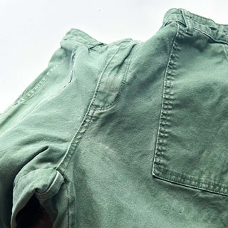 00's オリーブ ワイド ベイカー パンツ