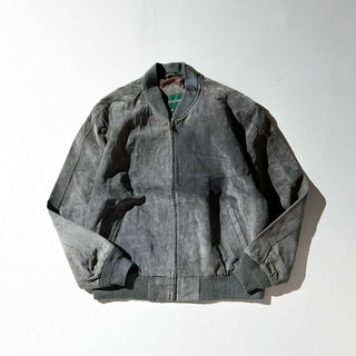 90's～00's HILL&ARCHER レザー ブルゾン ジャケット