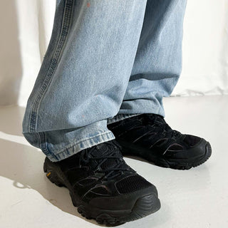 00's Wrangler アイスブルー ワイド ペインター デニム パンツ