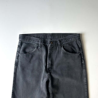 00's RUSTLER "1点物" ストレート ブラック デニム パンツ