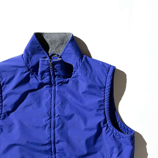 00's L.L.Bean 裏フリース ドローコード ナイロン シェル ベスト