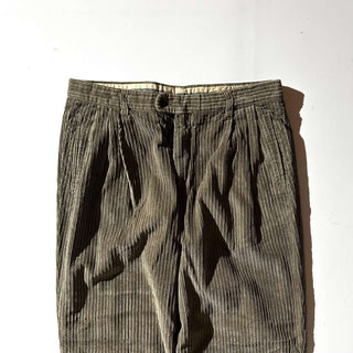 90's～ "made in ITALY" Zanella FOR NORDSTROM 3タック コーデュロイ パンツ