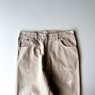 00's Calvin Klein Jeans ペンキ カラー デニム パンツ