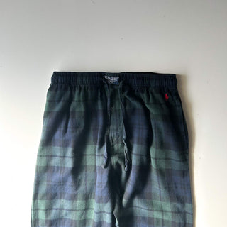00's RALPH LAUREN ブラックウォッチ チェック ドローコード パジャマ パンツ