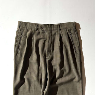 90's Levi's "SLATES" ライトブラウン 2タック スラックス