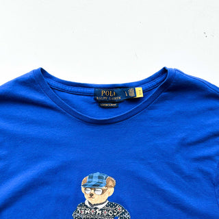 00's RALPH LAUREN "SKI×POLO BEAR" プリント Tシャツ
