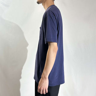 90's OLD NAVY フェード 無地 ポケット Tシャツ