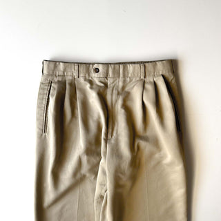 90's～ "Dominican republic" LEVI'S SLATES 3タック ワイド スラックス