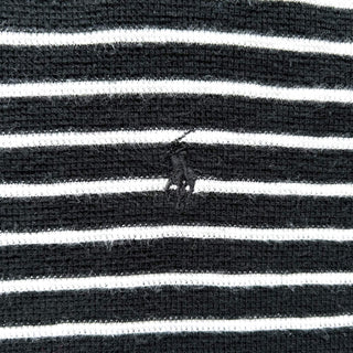 90's～ OLD RALPH LAUREN ボーダー S/S ニット ポロシャツ