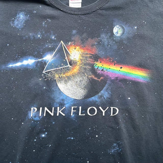 00's GILDAN Pink Floyd "The Dark Side of the Moon" バンド プリント Tシャツ