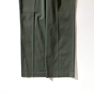 70's "made in USA" LEE "42Talon" オリーブ ワーク パンツ