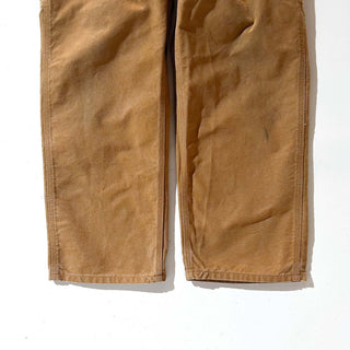 00's Carhartt フェード ダック ペインター パンツ(ブラウン)