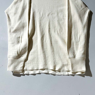 ～90's "made in USA" duofold  コットン×ウール サーマル カットソー