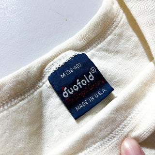 ～90's "made in USA" duofold  コットン×ウール サーマル カットソー
