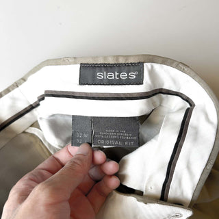 90's～ "Dominican republic" LEVI'S SLATES 3タック ワイド スラックス