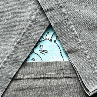 "made in USA" スタジオジブリ トトロ キャラクター プリント Tシャツ