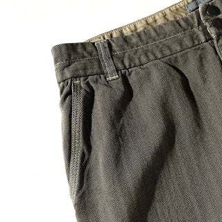 00's JOHN VARVATOS ヘリンボーン フレア パンツ