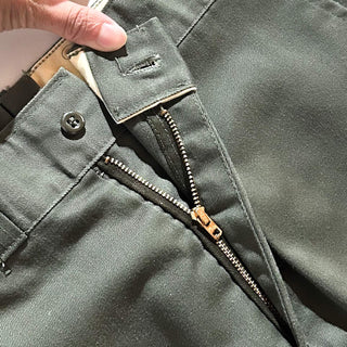 70's "made in USA" LEE "42Talon" オリーブ ワーク パンツ