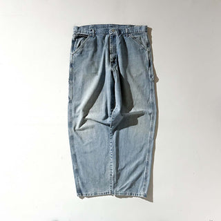 00's Wrangler アイスブルー ワイド ペインター デニム パンツ
