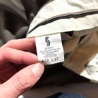 90's Levi's "SLATES" ライトブラウン 2タック スラックス